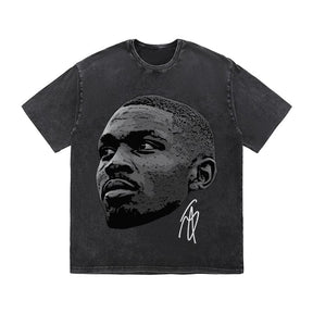 RDMCLOTHINGART tapestry hoodie THURAM HEAVY COTTON TEES-9657