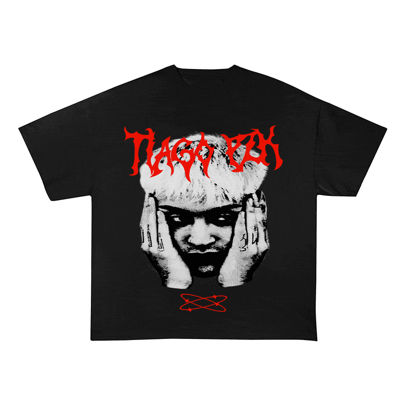 RDMCLOTHINGART tapestry hoodie TIAGO PZK HEAVY WEIGHT COTTON TEE-8921