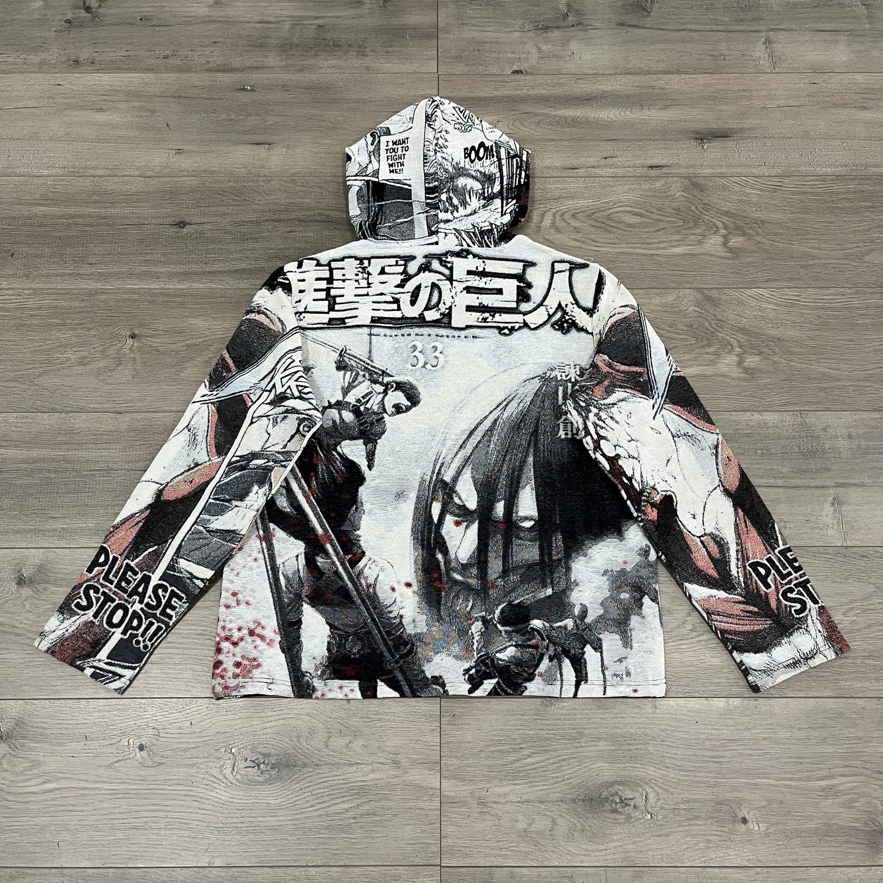 TITAN TAPESTRY HOODIE - RDMCLOTHINGART