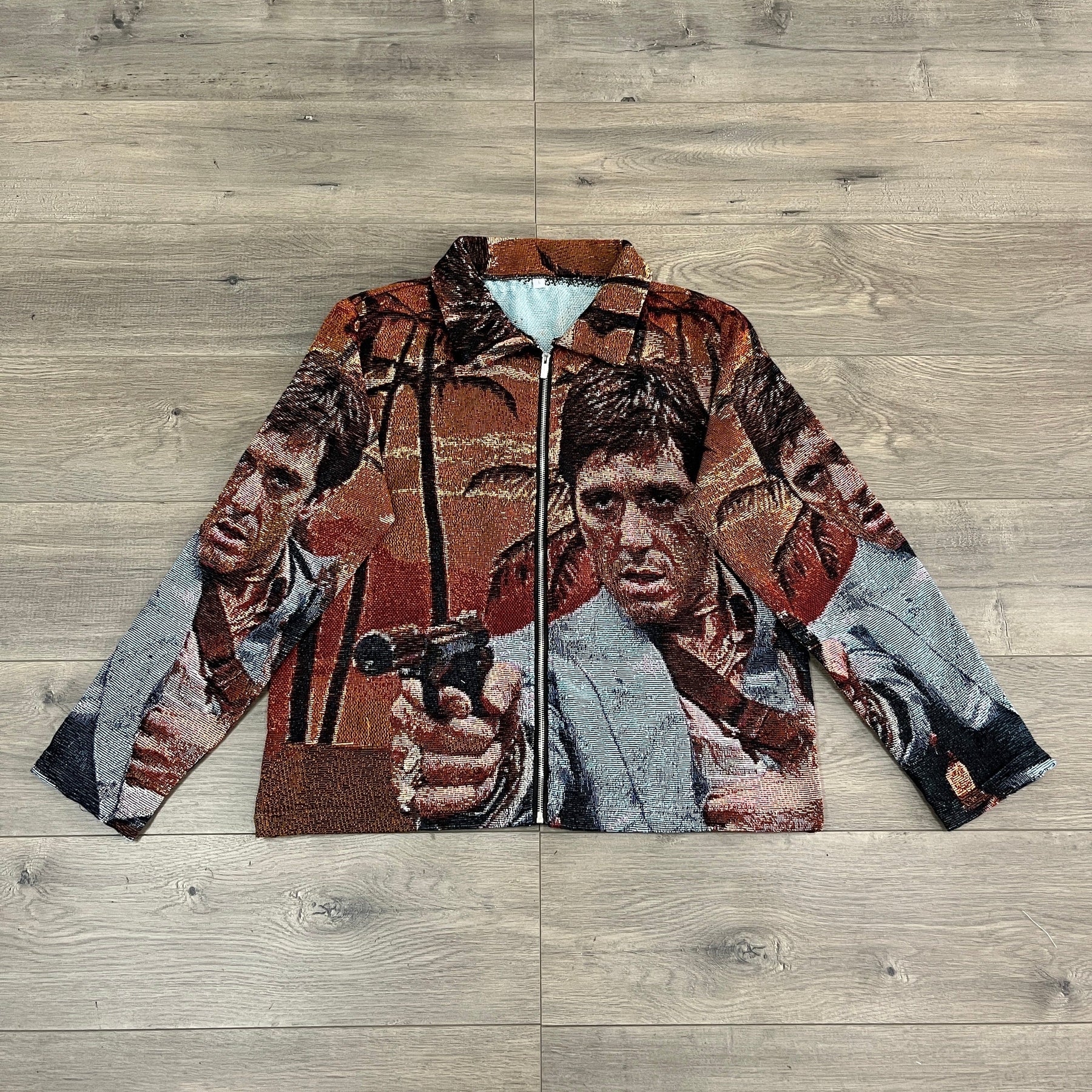 TONY MONTANA TAPESTRY JACKET - RDMCLOTHINGART