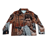 TONY MONTANA TAPESTRY JACKET - RDMCLOTHINGART