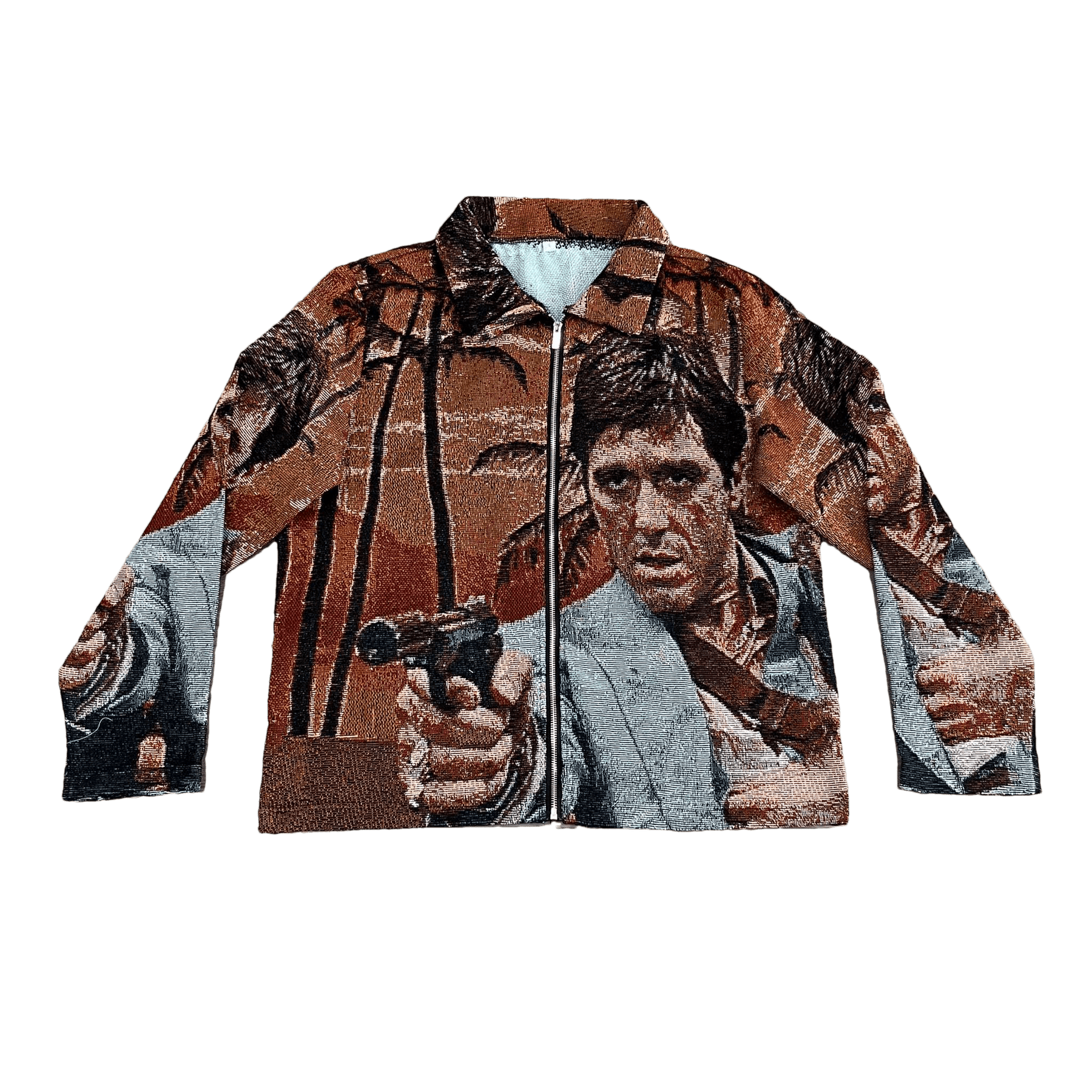 TONY MONTANA TAPESTRY JACKET - RDMCLOTHINGART