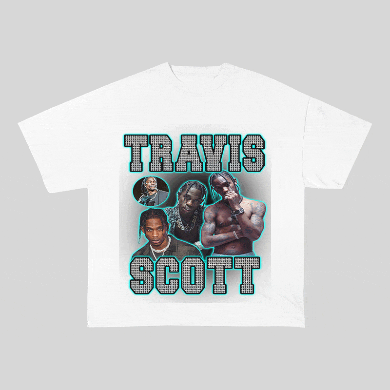 RDMCLOTHINGART tapestry hoodie TRAVIS SCOTT HEAVY WEIGHT COTTON TEE-9140