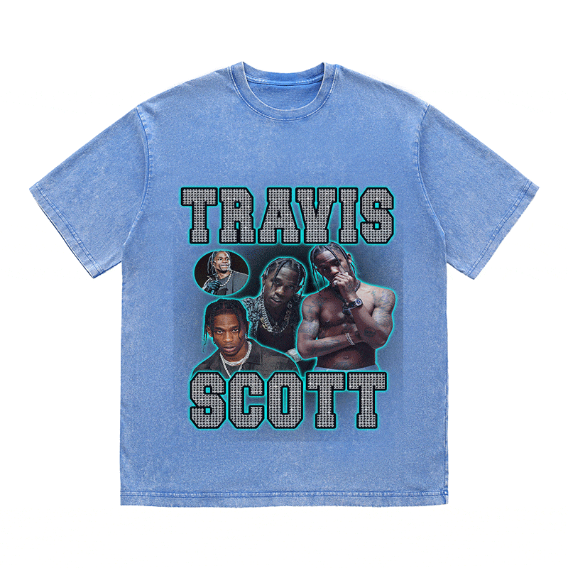 RDMCLOTHINGART tapestry hoodie TRAVIS SCOTT HEAVY WEIGHT COTTON TEE-9140