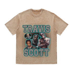 RDMCLOTHINGART tapestry hoodie TRAVIS SCOTT HEAVY WEIGHT COTTON TEE-9140