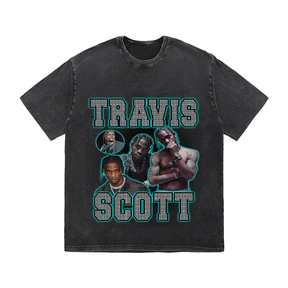 RDMCLOTHINGART tapestry hoodie TRAVIS SCOTT HEAVY WEIGHT COTTON TEE-9140