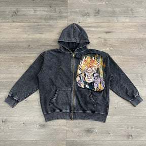 RDMCLOTHINGART tapestry hoodie TRUNKS TAPESTRY PATCH HOODIE-9235