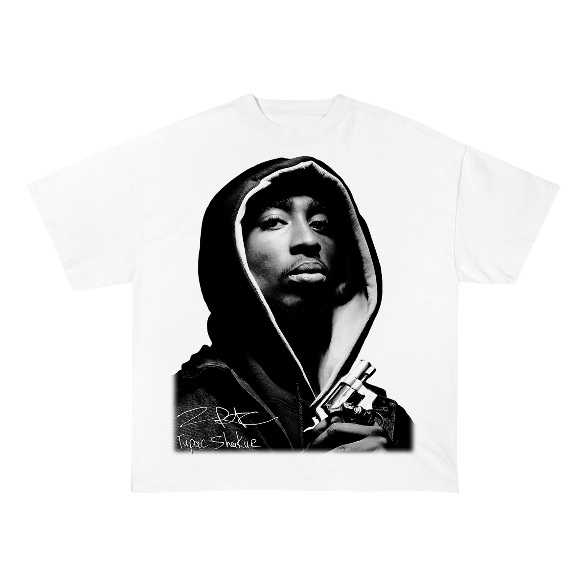 TUPAC HEAVY WEIGHT COTTON TEE-8032 - RDMCLOTHINGART