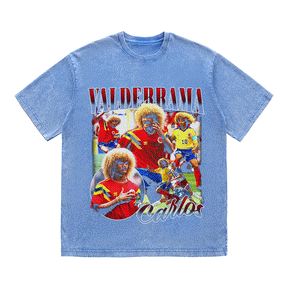 RDMCLOTHINGART tapestry hoodie VALDERRAMA HEAVY WEIGHT COTTON TEE-8986