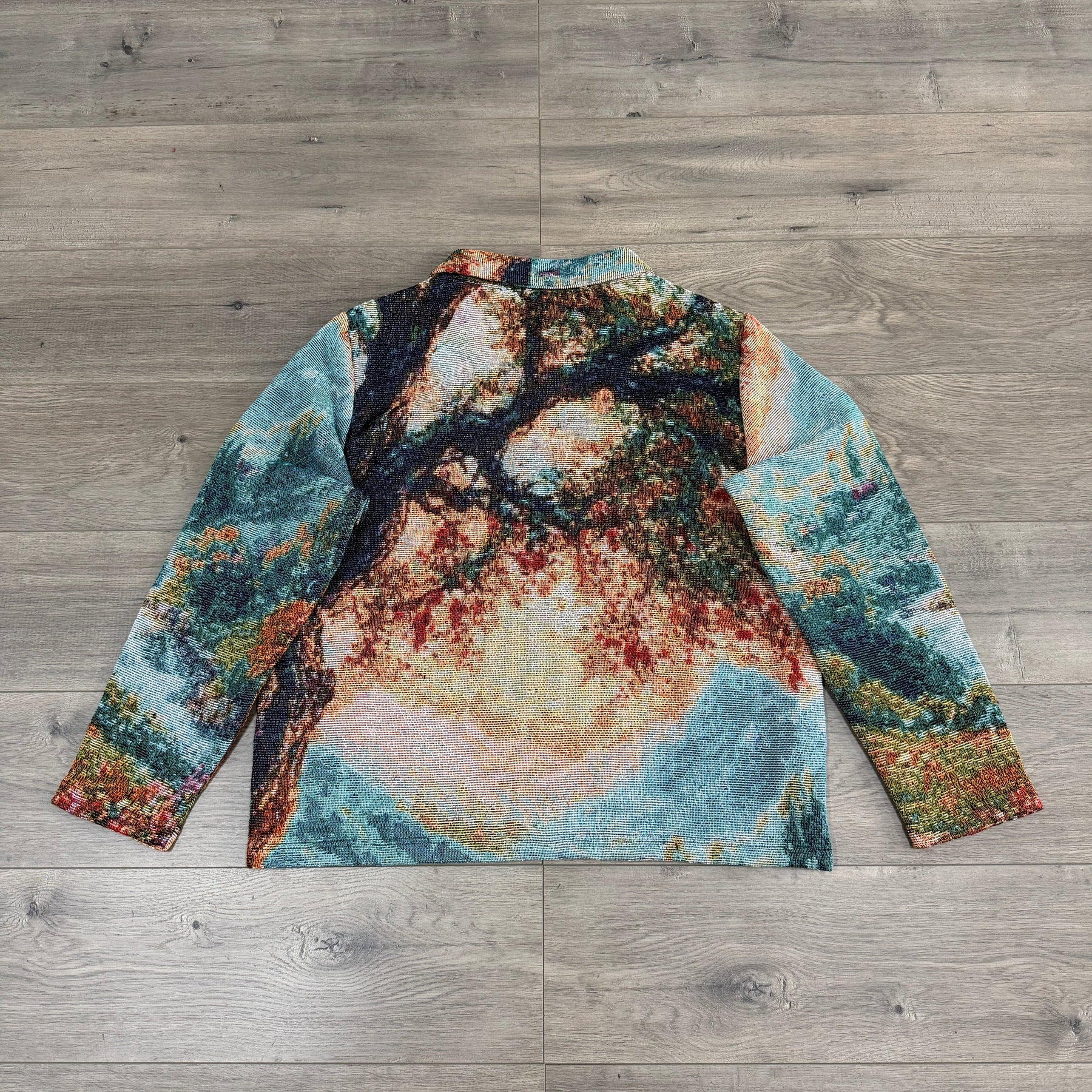 RDMCLOTHINGART tapestry hoodie VALLEY OF PEACE TAPESTRY JACKET