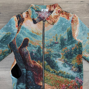 RDMCLOTHINGART tapestry hoodie VALLEY OF PEACE TAPESTRY JACKET