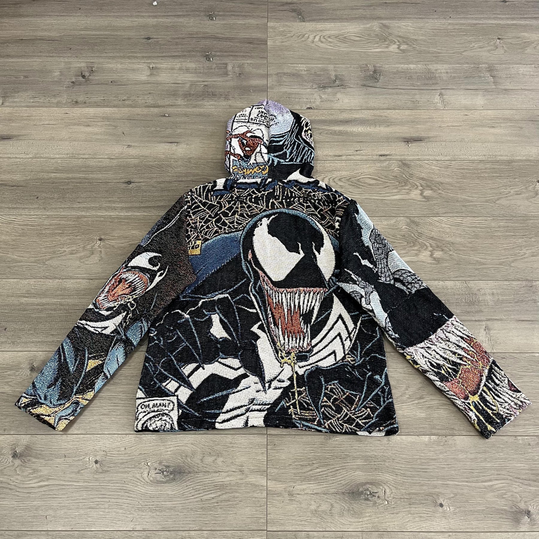 VENOM V2 TAPESTRY HOODIE - RDMCLOTHINGART