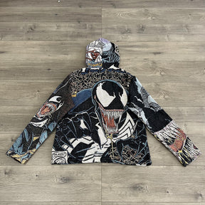 VENOM V2 TAPESTRY HOODIE - RDMCLOTHINGART