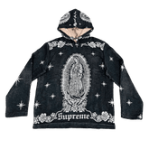 VIGENCITA BLACK TAPESTRY HOODIE - RDMCLOTHINGART