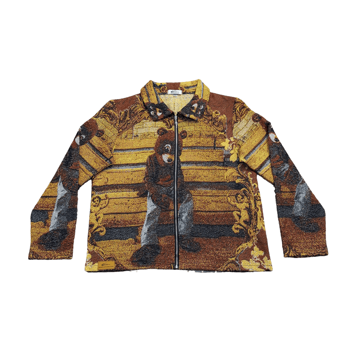 RDMCLOTHINGART tapestry hoodie VINTAGE BEAR TAPESTRY JACKET