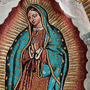 RDMCLOTHINGART tapestry hoodie VIRGENCITA TAPESTRY SHORTS