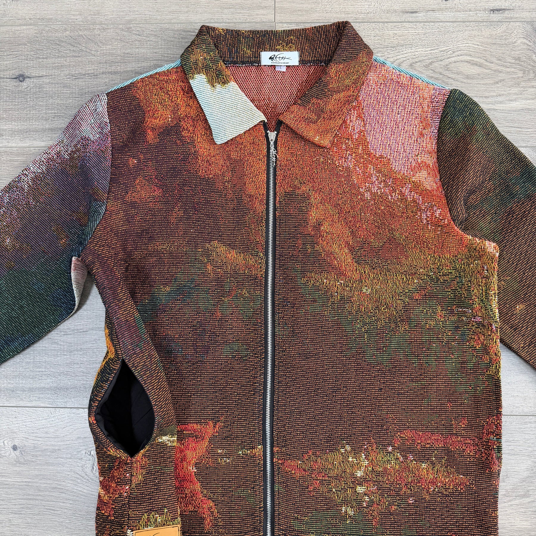 RDMCLOTHINGART tapestry hoodie VOYAGE OF LIFE TAPESTRY JACKET