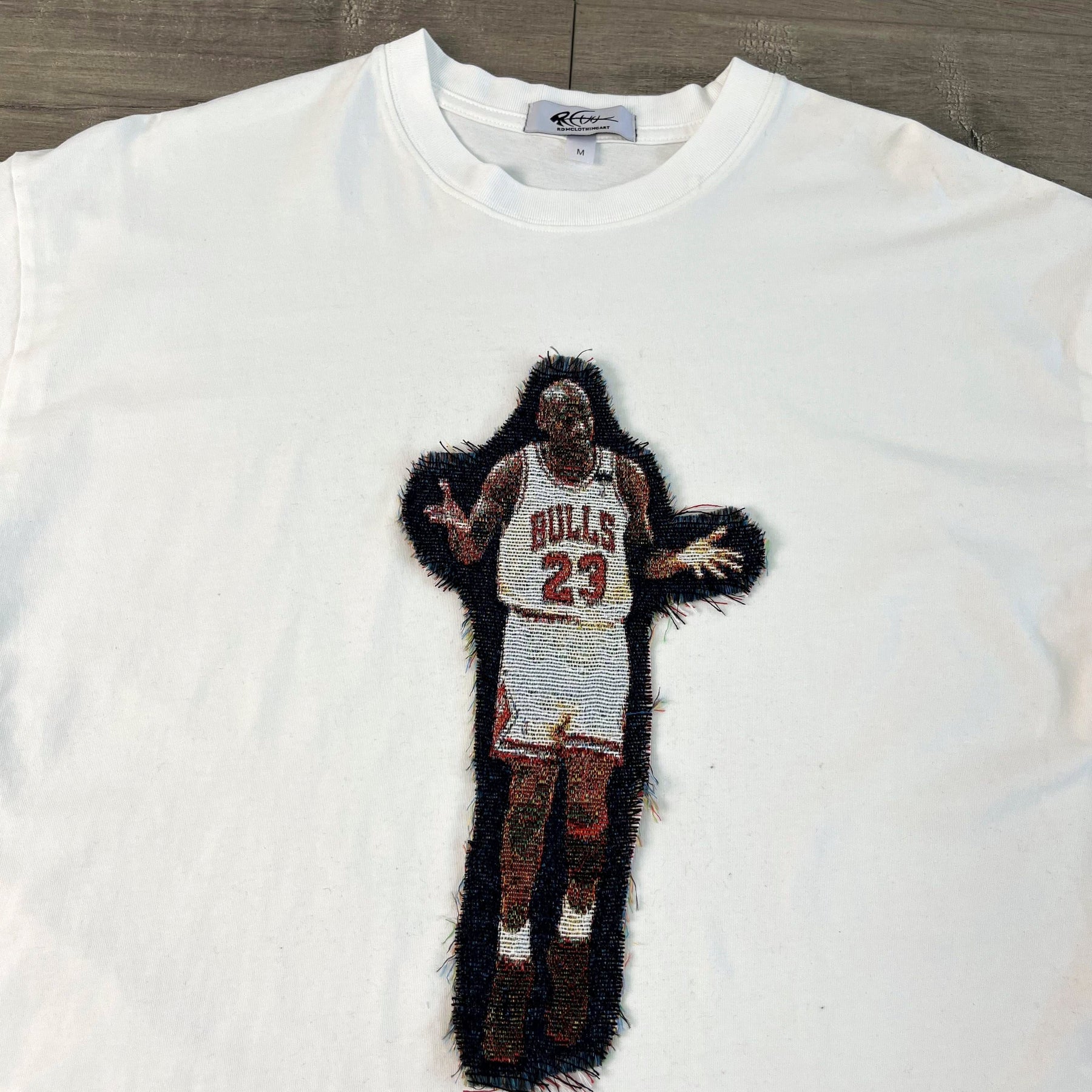 WHO CARE HEAVY WEIGHT PATCH TEE-8118 - RDMCLOTHINGART