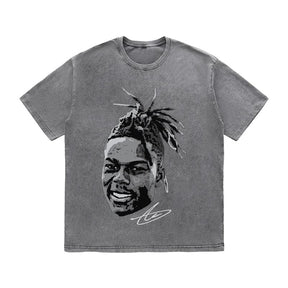 RDMCLOTHINGART tapestry hoodie WILLIAMS HEAVY COTTON TEES-9669