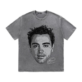 RDMCLOTHINGART tapestry hoodie XAVI HEAVY COTTON TEES-9671