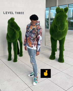 YELLOW CHAMPION TAPESTRY - RDMCLOTHINGART