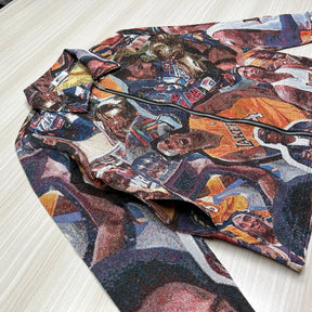 YELLOW CHAMPION TAPESTRY JACKET - RDMCLOTHINGART