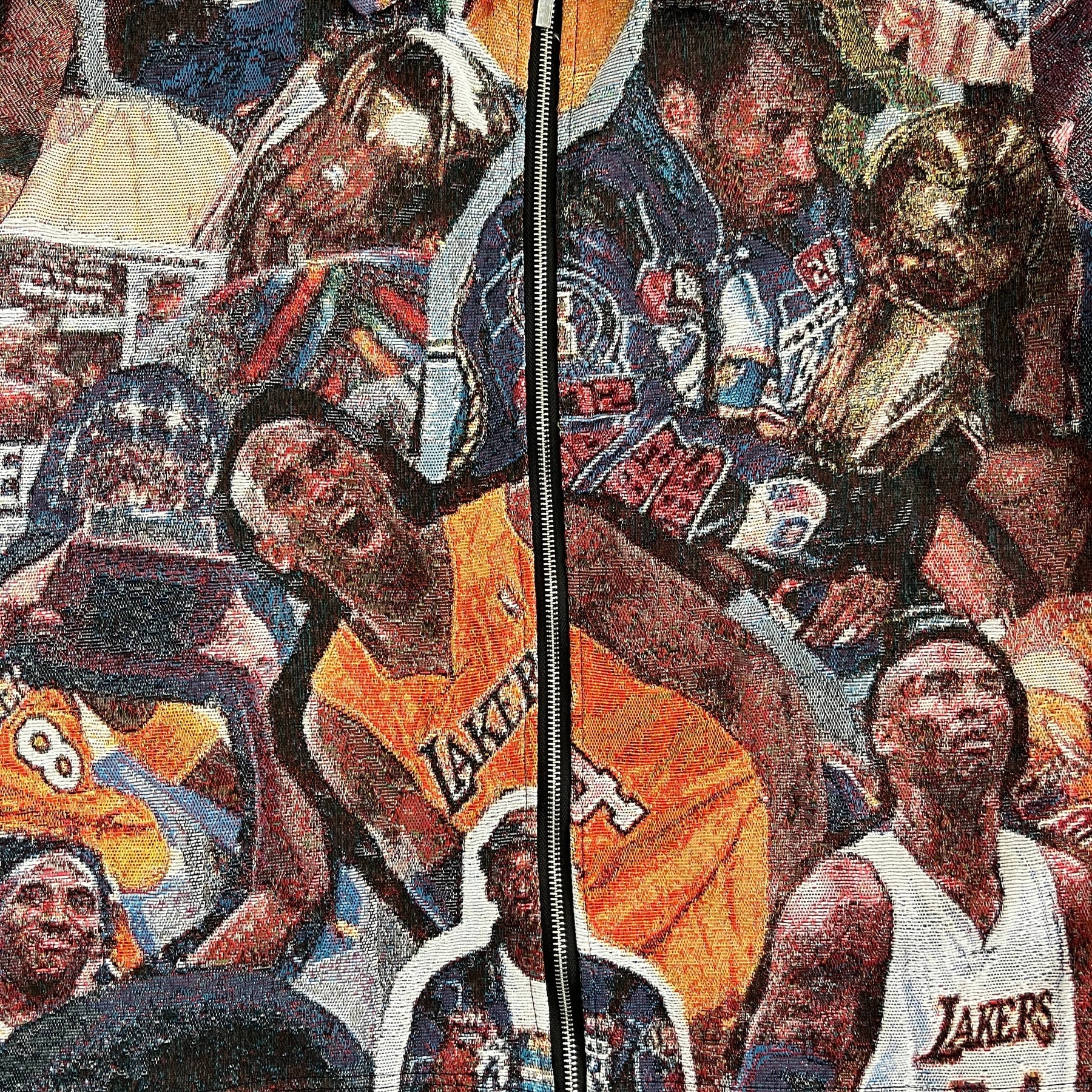 YELLOW CHAMPION TAPESTRY JACKET - RDMCLOTHINGART