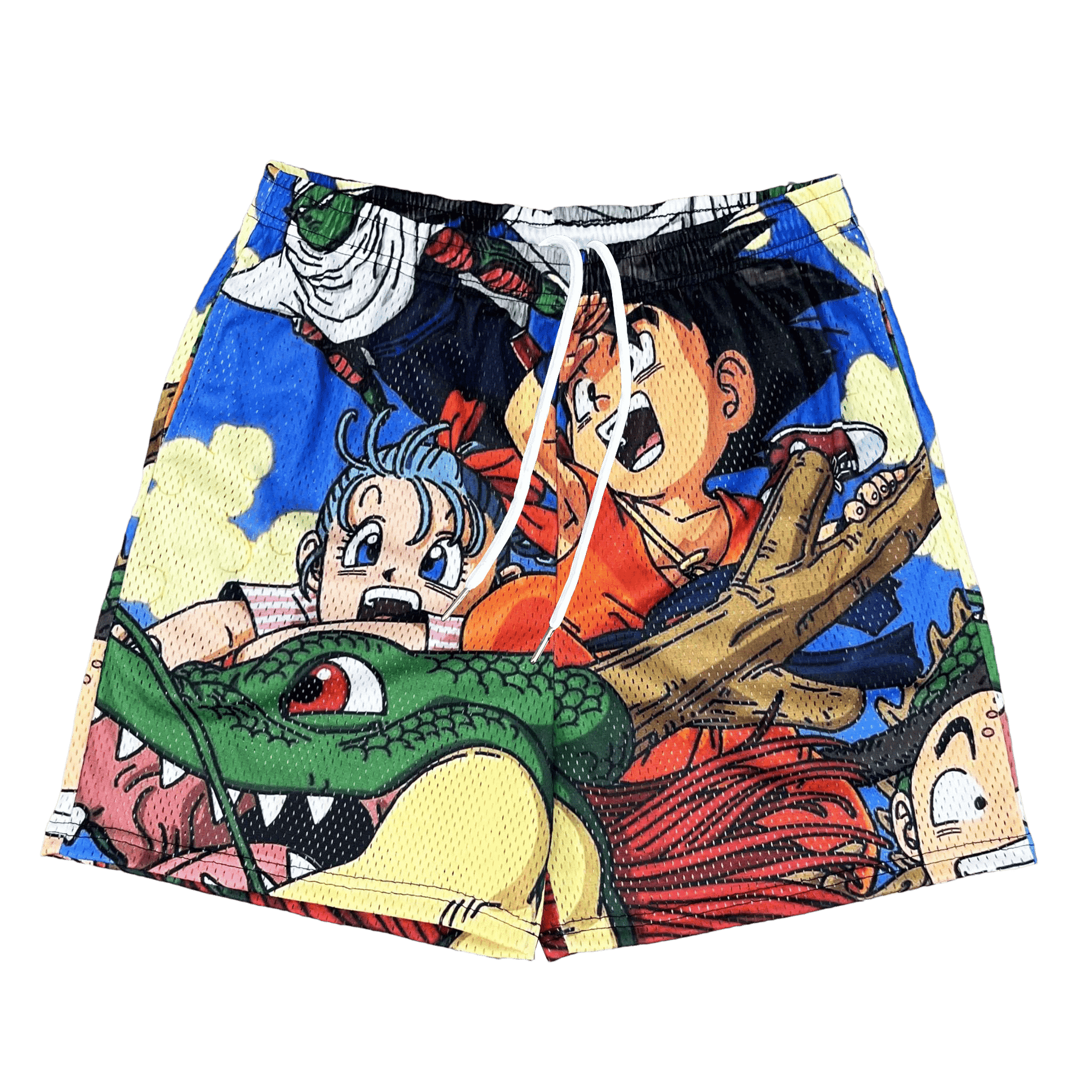 YOUNG GOKU MESH SHORTS-8661 - RDMCLOTHINGART