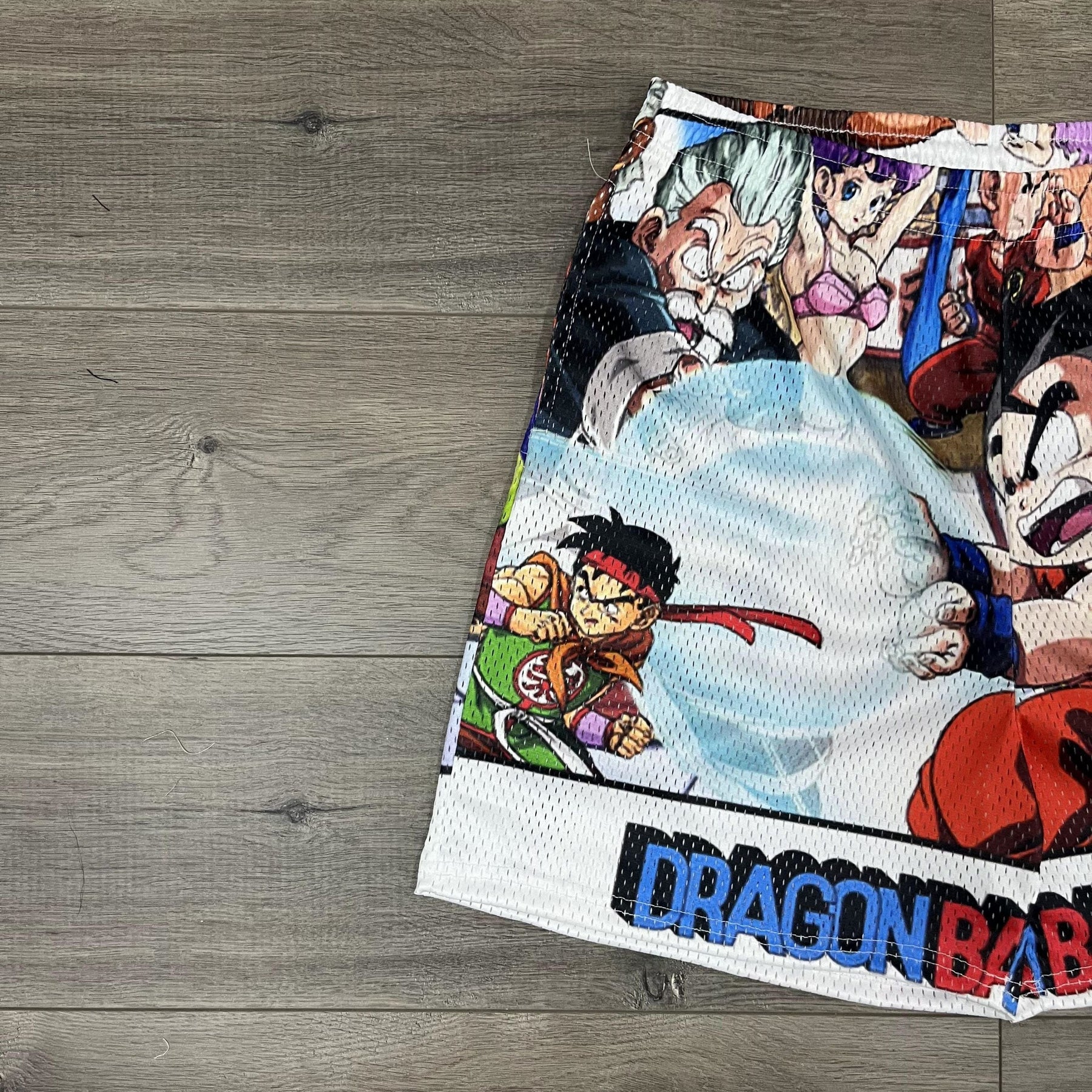 YOUNG GOKU MESH SHORTS-8685 - RDMCLOTHINGART