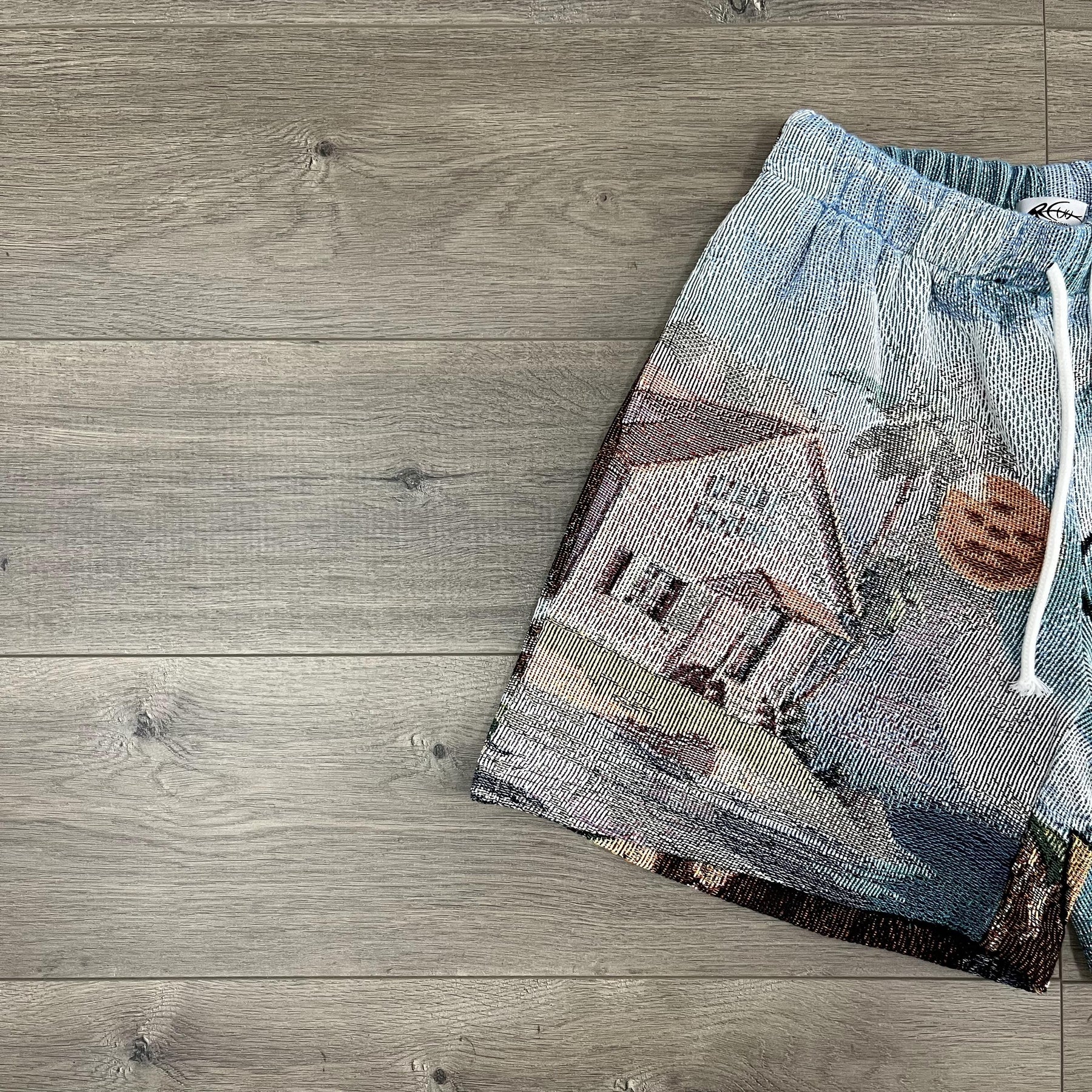 YOUNG GOKU TAPESTRY SHORTS - RDMCLOTHINGART