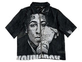 RDMCLOTHINGART tapestry hoodie YOUNGBOY TAPESTRY TEE