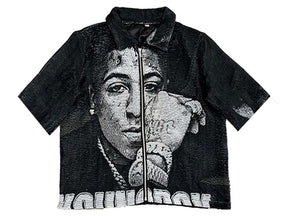 RDMCLOTHINGART tapestry hoodie YOUNGBOY TAPESTRY TEE