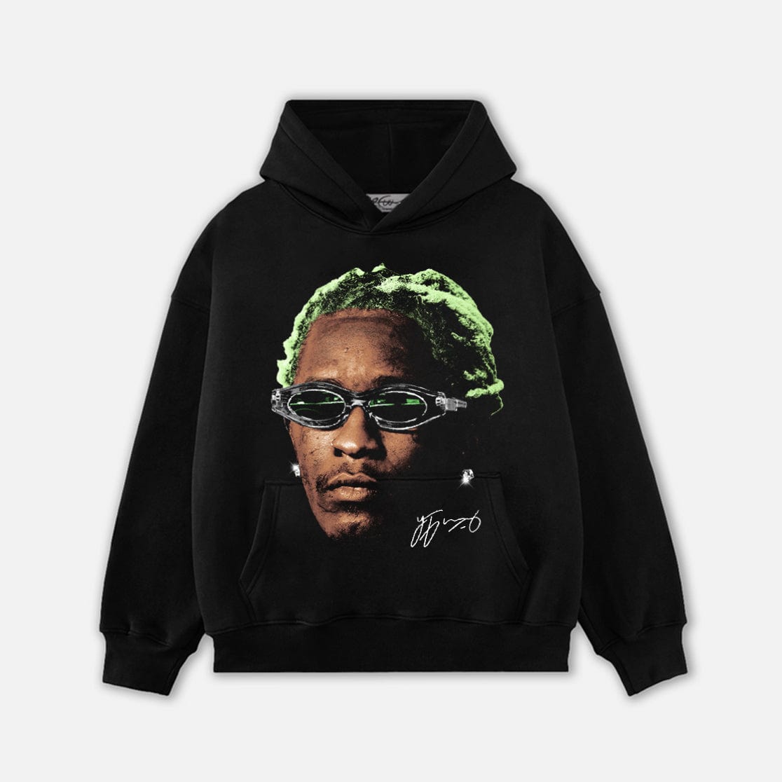 YOUNGTHUG HEAD HOODIE-1080 - RDMCLOTHINGART