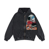 RDMCLOTHINGART tapestry hoodie YUYUHAKUSHO TAPESTRY PATCH HOODIE-9240