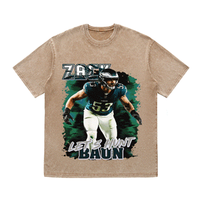 RDMCLOTHINGART tapestry hoodie ZACK BAUN HEAVY WEIGHT COTTON TEE-9084