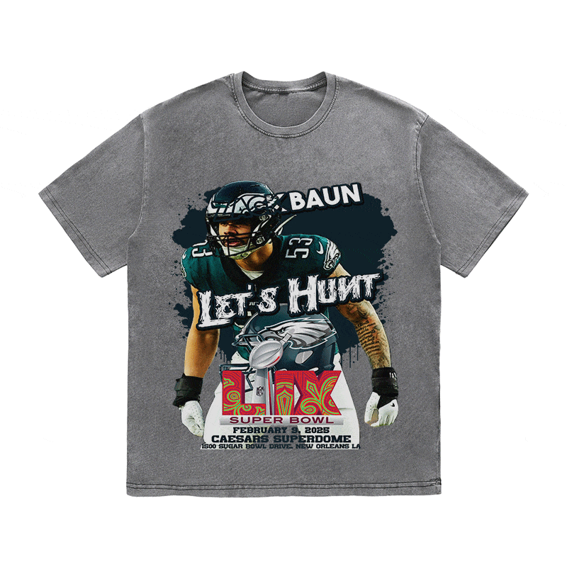 RDMCLOTHINGART tapestry hoodie ZACK BAUN HEAVY WEIGHT COTTON TEE-9085