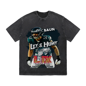 RDMCLOTHINGART tapestry hoodie ZACK BAUN HEAVY WEIGHT COTTON TEE-9085