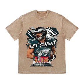 RDMCLOTHINGART tapestry hoodie ZACK BAUN HEAVY WEIGHT COTTON TEE-9086