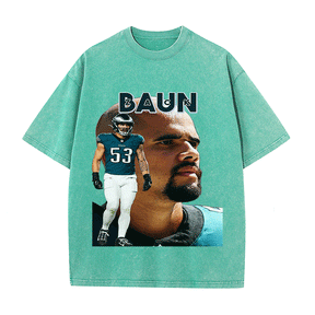 RDMCLOTHINGART tapestry hoodie ZACK BAUN HEAVY WEIGHT COTTON TEE-9087