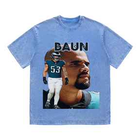 RDMCLOTHINGART tapestry hoodie ZACK BAUN HEAVY WEIGHT COTTON TEE-9087