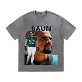 RDMCLOTHINGART tapestry hoodie ZACK BAUN HEAVY WEIGHT COTTON TEE-9087