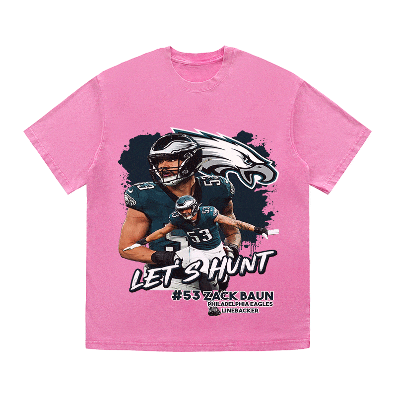 RDMCLOTHINGART tapestry hoodie ZACK BAUN HEAVY WEIGHT COTTON TEE-9088